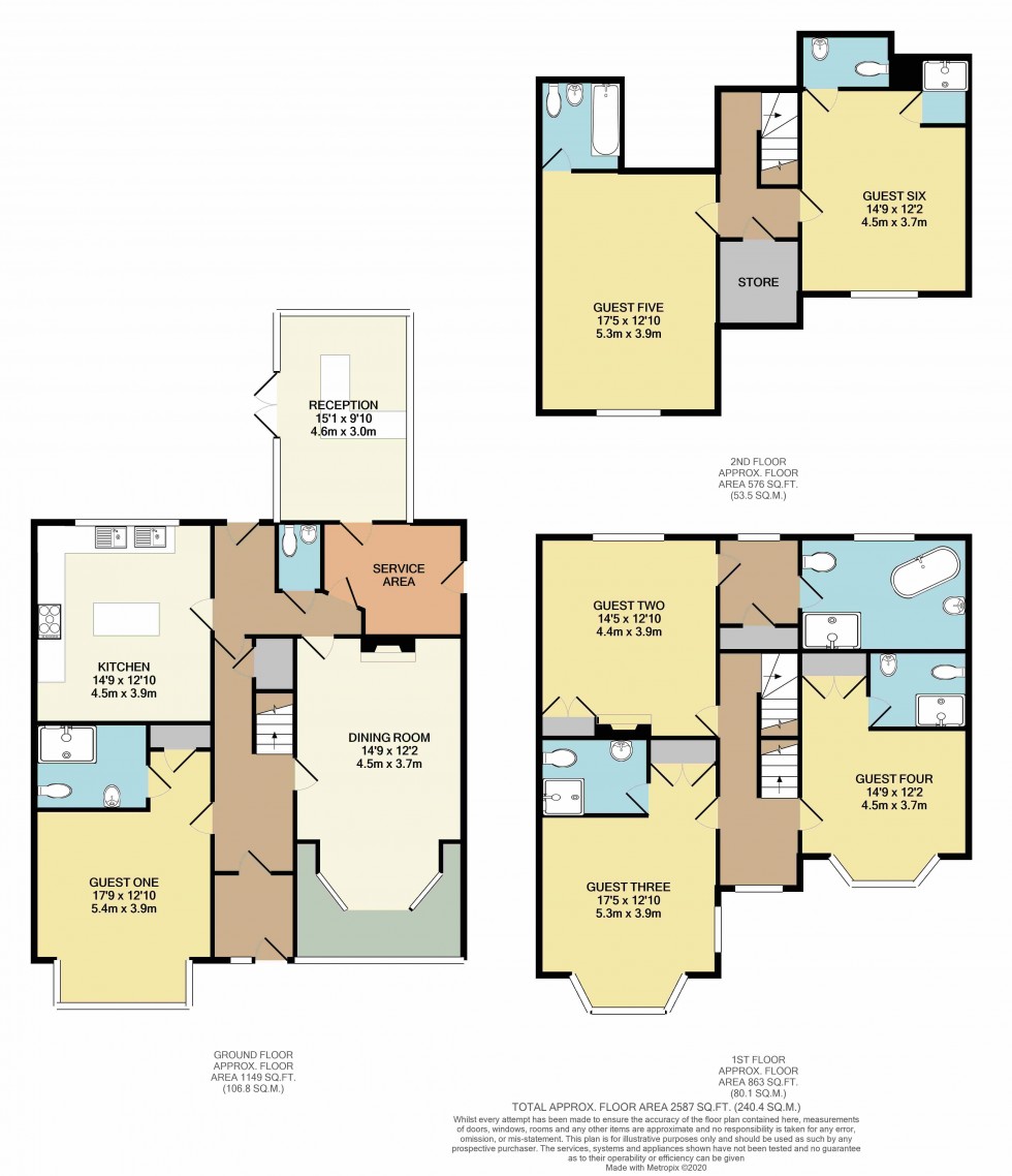 Floorplan for Bondgate, Pontefract