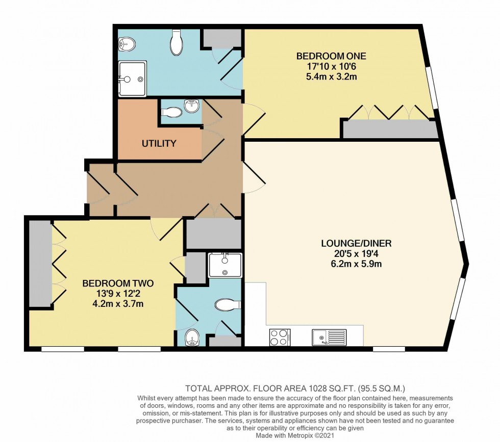 Floorplan for Hebble House, Hebden Bridge