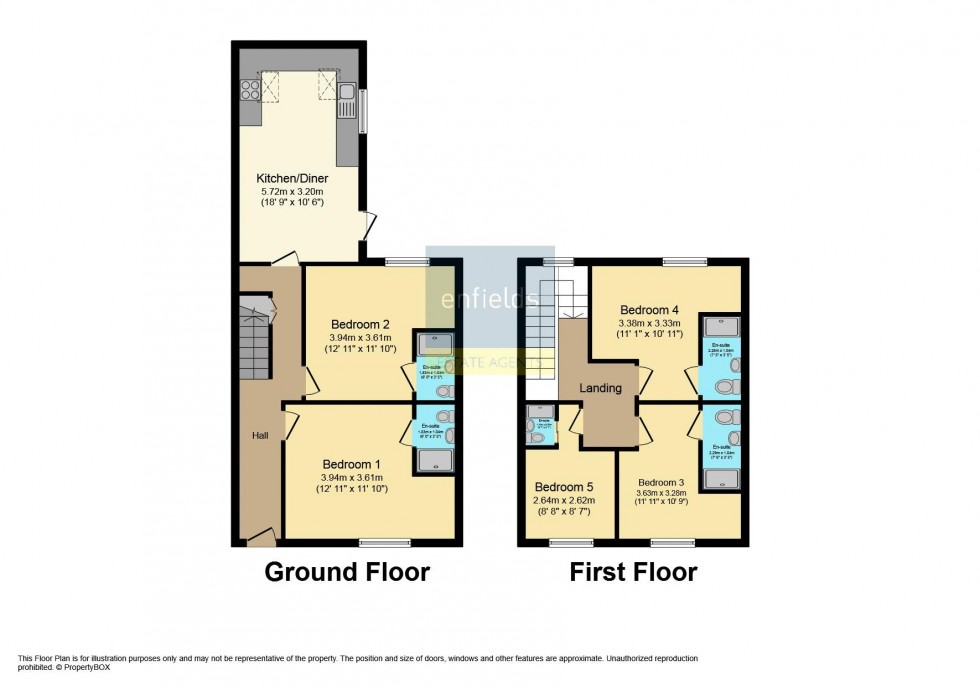 Floorplan for Luther Road, Bournemouth