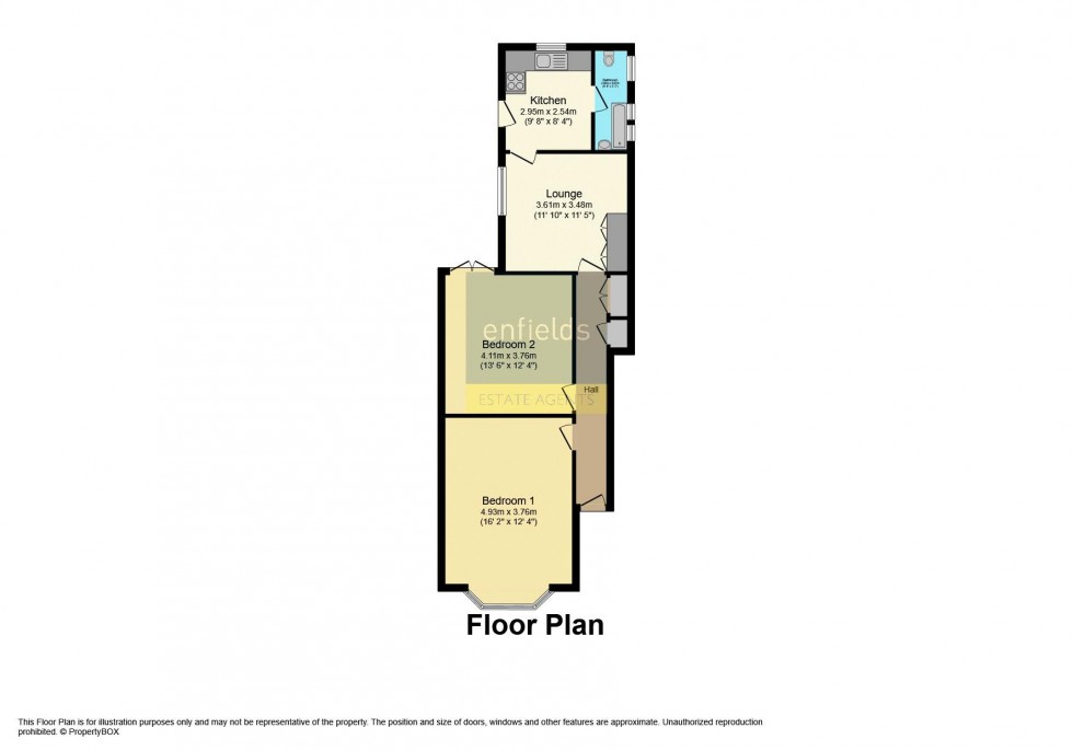 Floorplan for Haviland Road East, Bournemouth