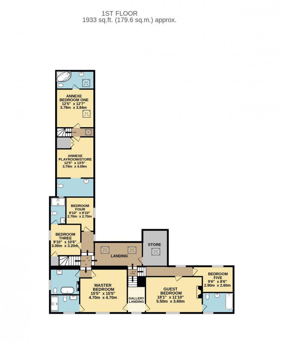 Floorplan for Holme Lane Farm, Holme Lane, Holme