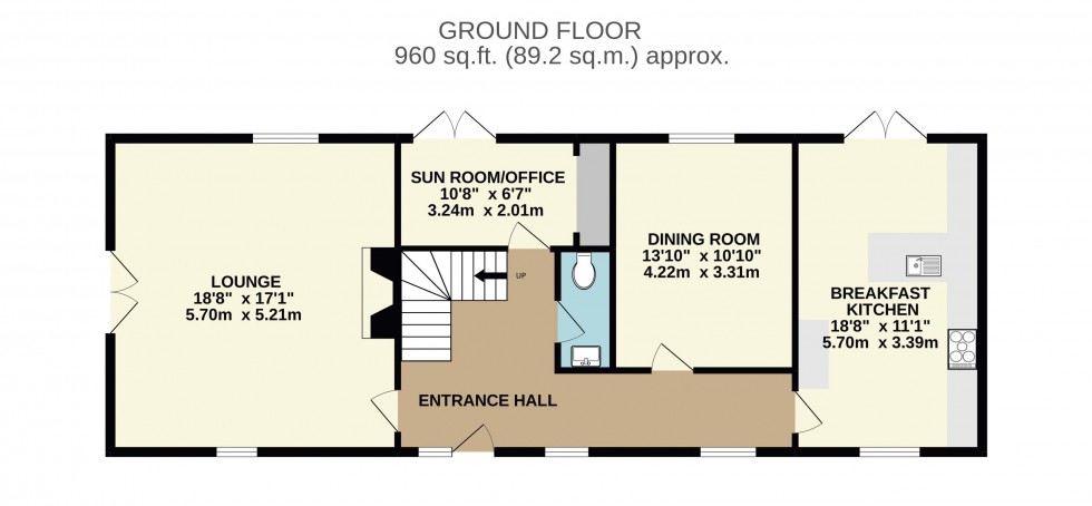 Floorplan for Meadowcroft, Womersley