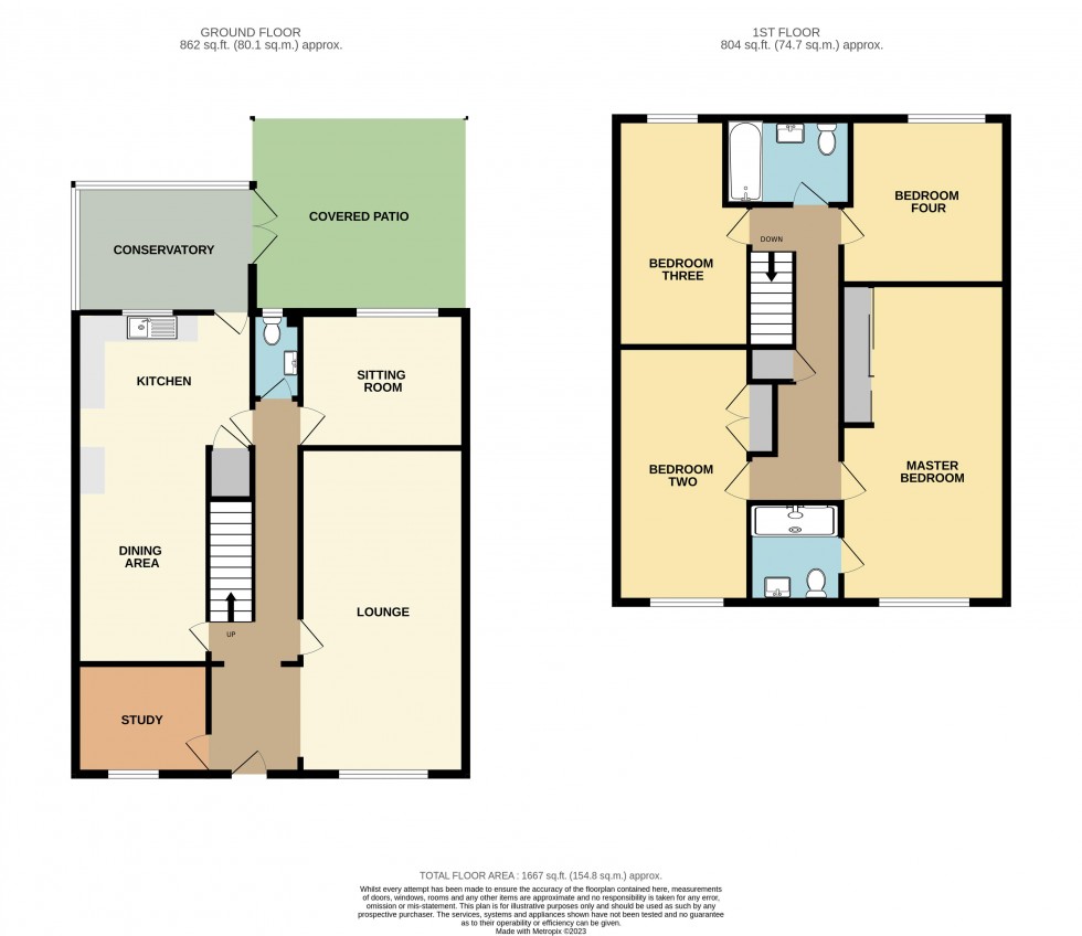 Floorplan for Castlegate Drive, Pontefract