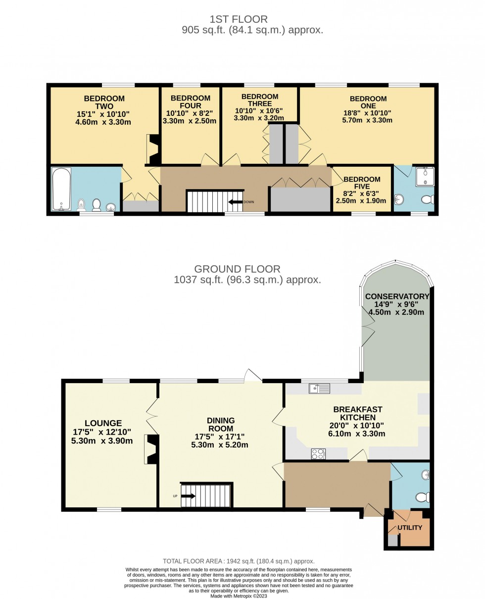 Floorplan for Estcourt Road, Darrington