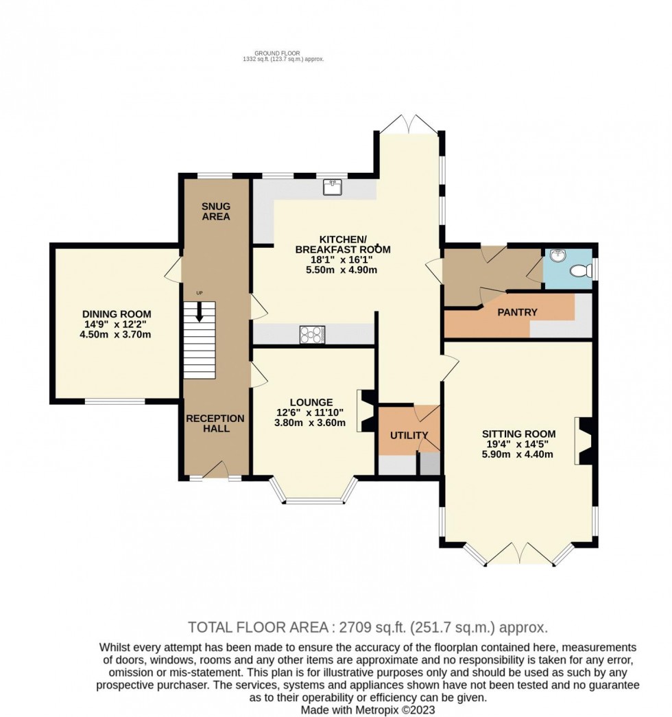 Floorplan for Selby Road, Wistow