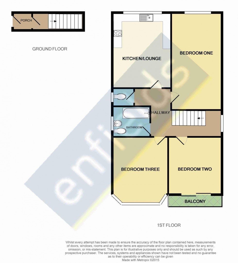 Floorplan for Maxwell Road, Bournemouth