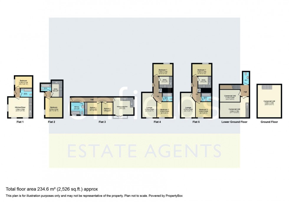 Floorplan for Christchurch Road, Bournemouth, Prominent Income Producing Freehold Building