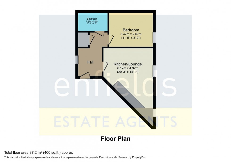 Floorplan for Commercial Road, Poole