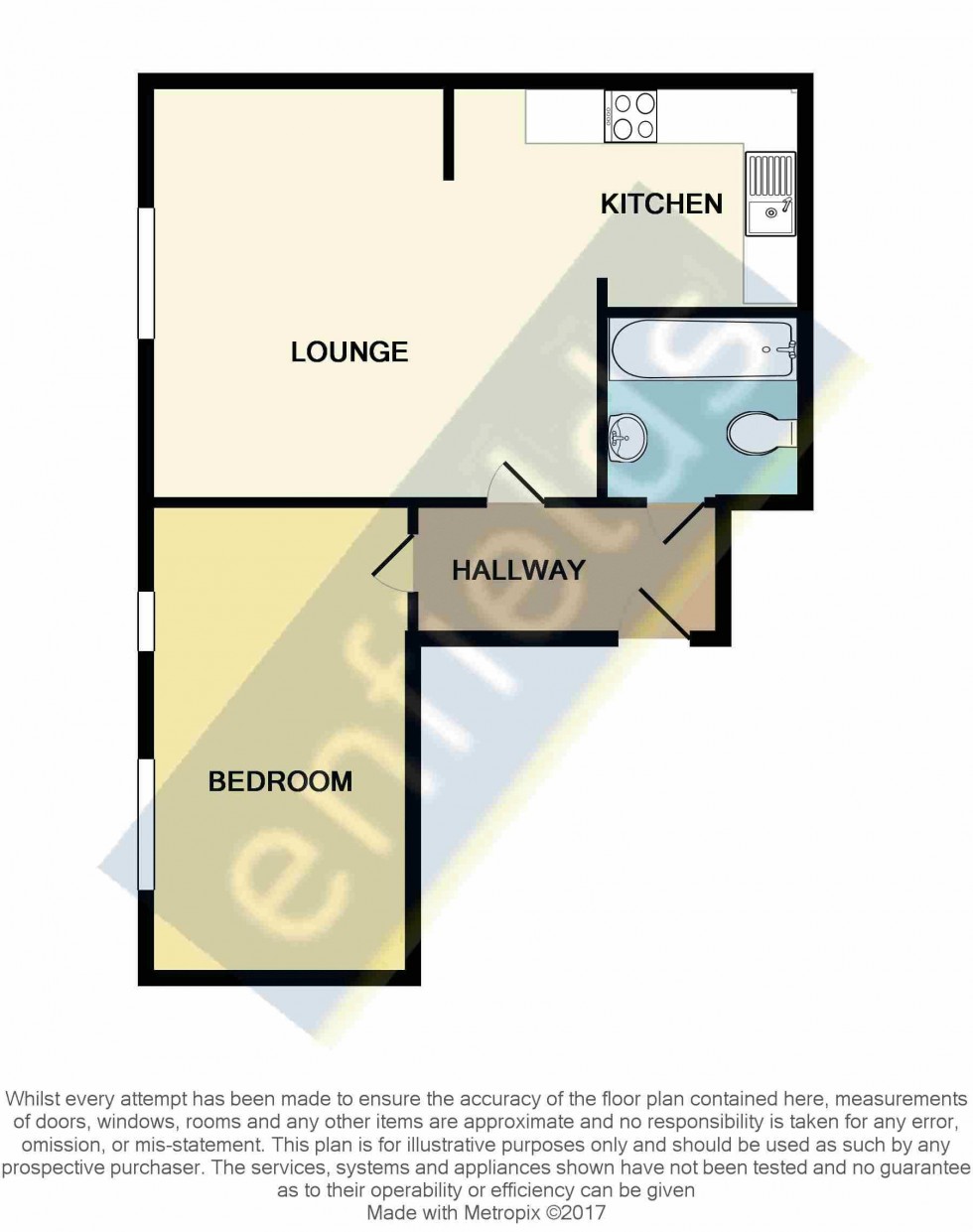 Floorplan for Frances Road, Bournemouth