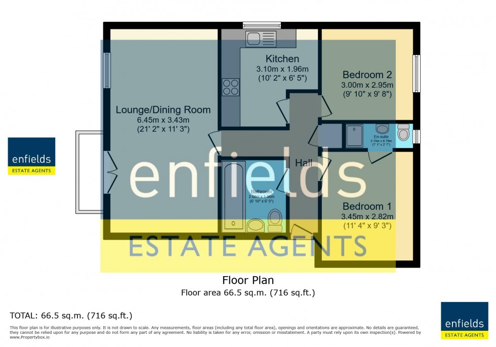 Floorplan for St. Stephens Road, Bournemouth