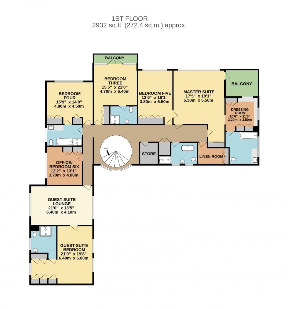 Floorplan for Manasseh, Darrington Road, Pontefract