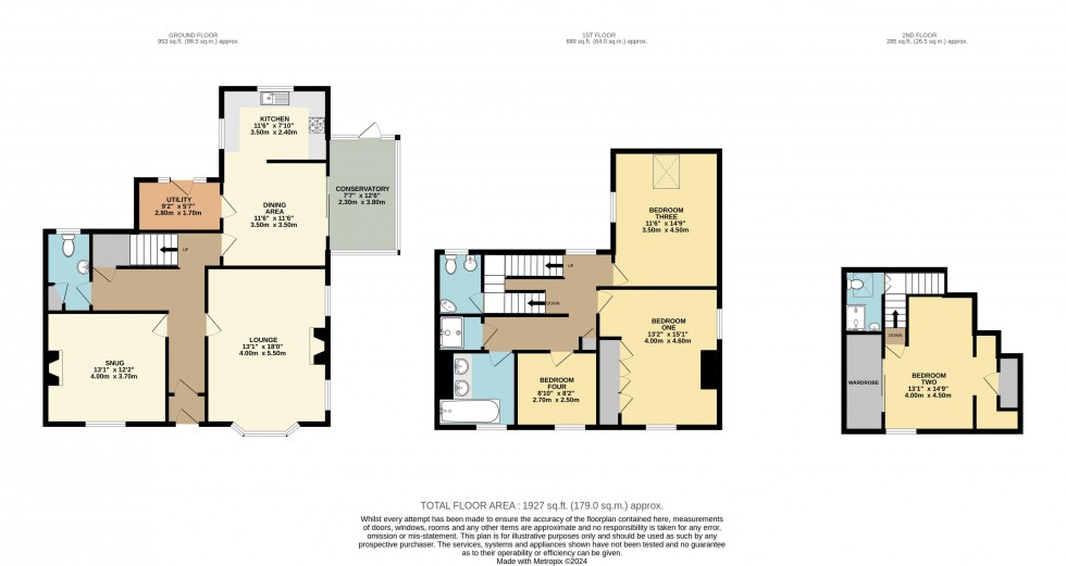 Floorplan for Barnsley Road, Ackworth