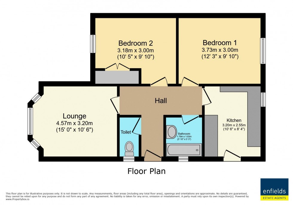 Floorplan for Moordown, Bournemouth