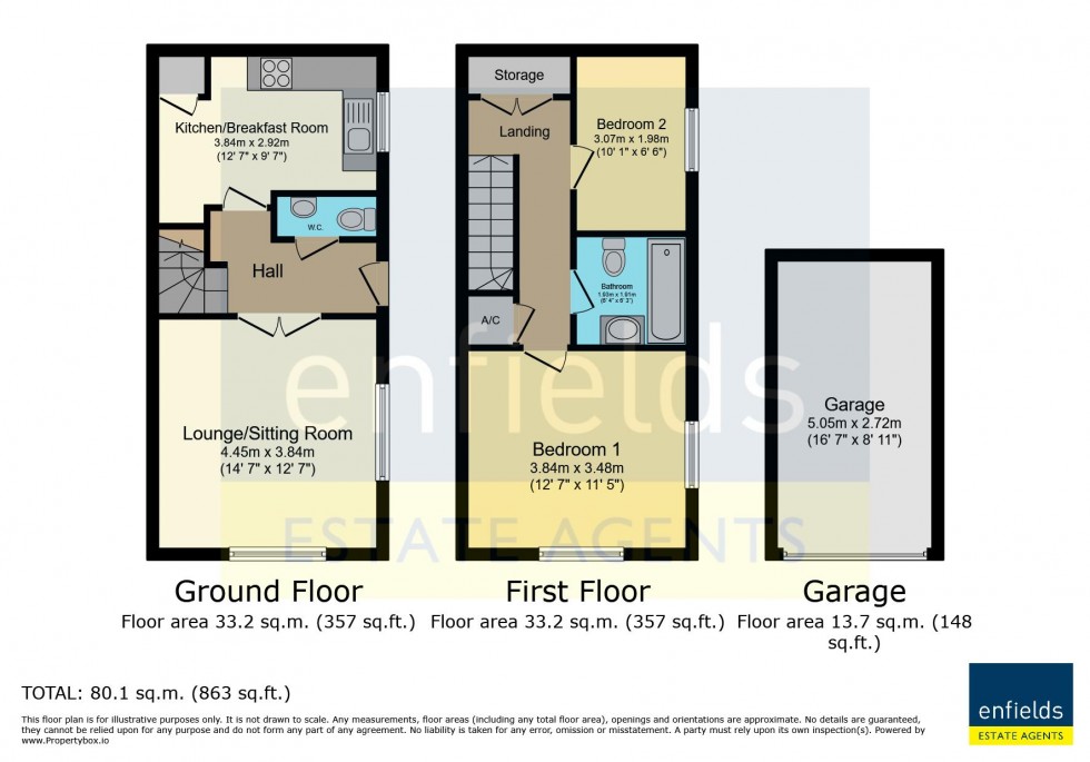 Floorplan for Milton Road, Bournemouth