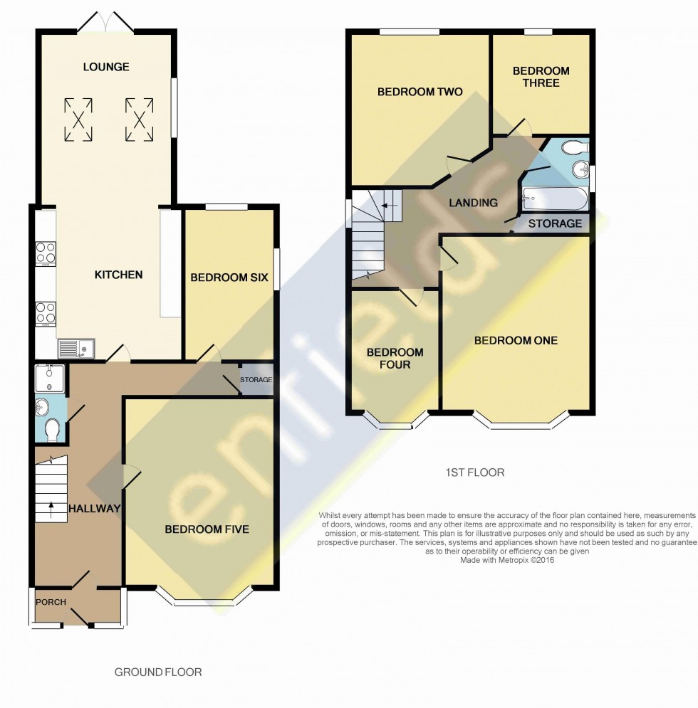 Floorplan for Easter Road, Bournemouth