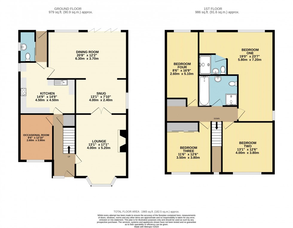 Floorplan for Main Street, Goole