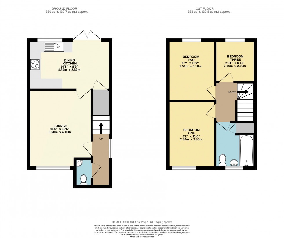 Floorplan for Cromwell Mount, Pontefract