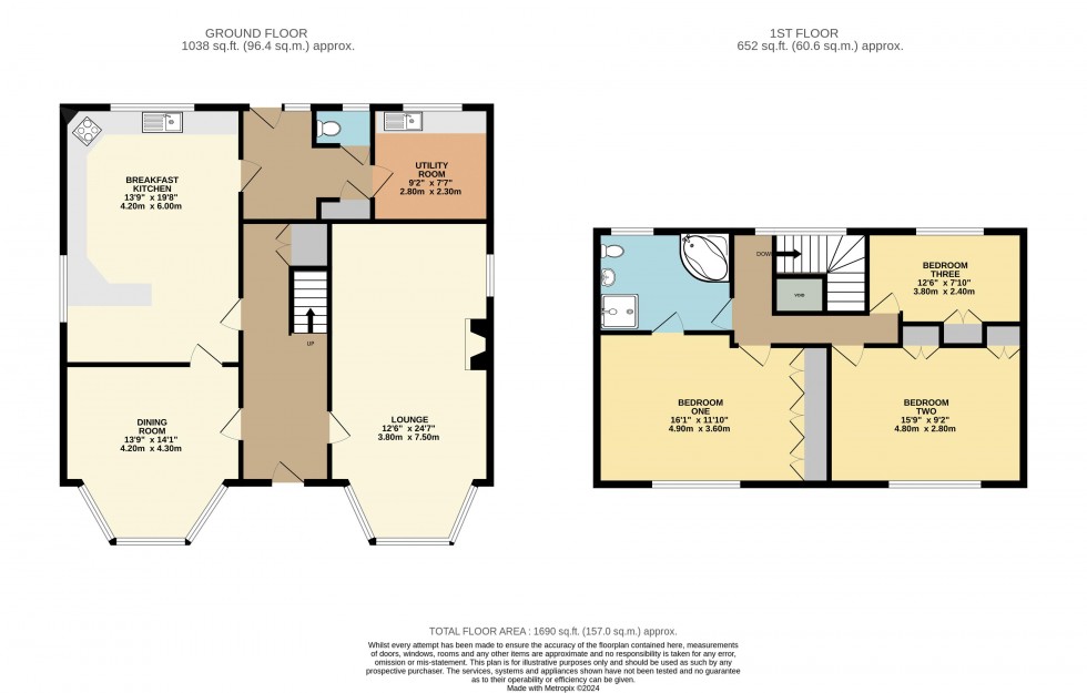 Floorplan for Dish Hill, Byram