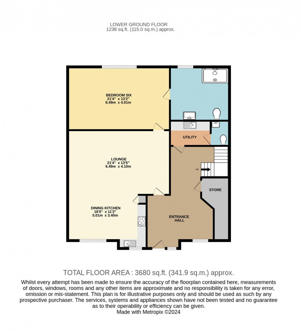 Floorplan for Stones Mews, Darrington