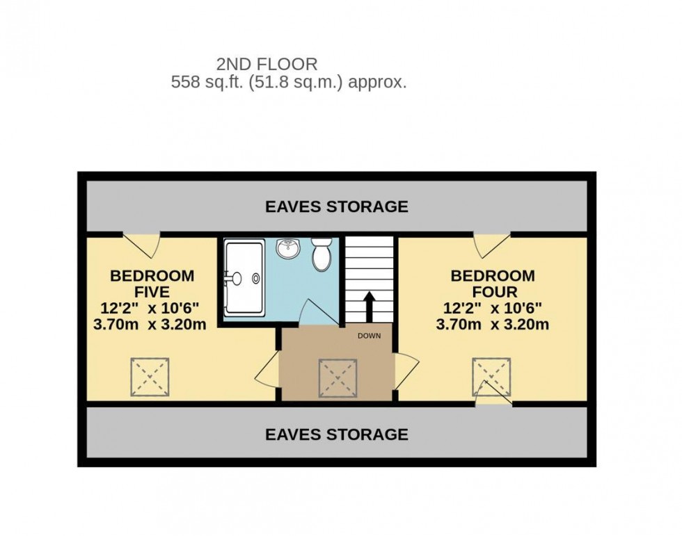 Floorplan for Trinity House, Main Street, Holtby