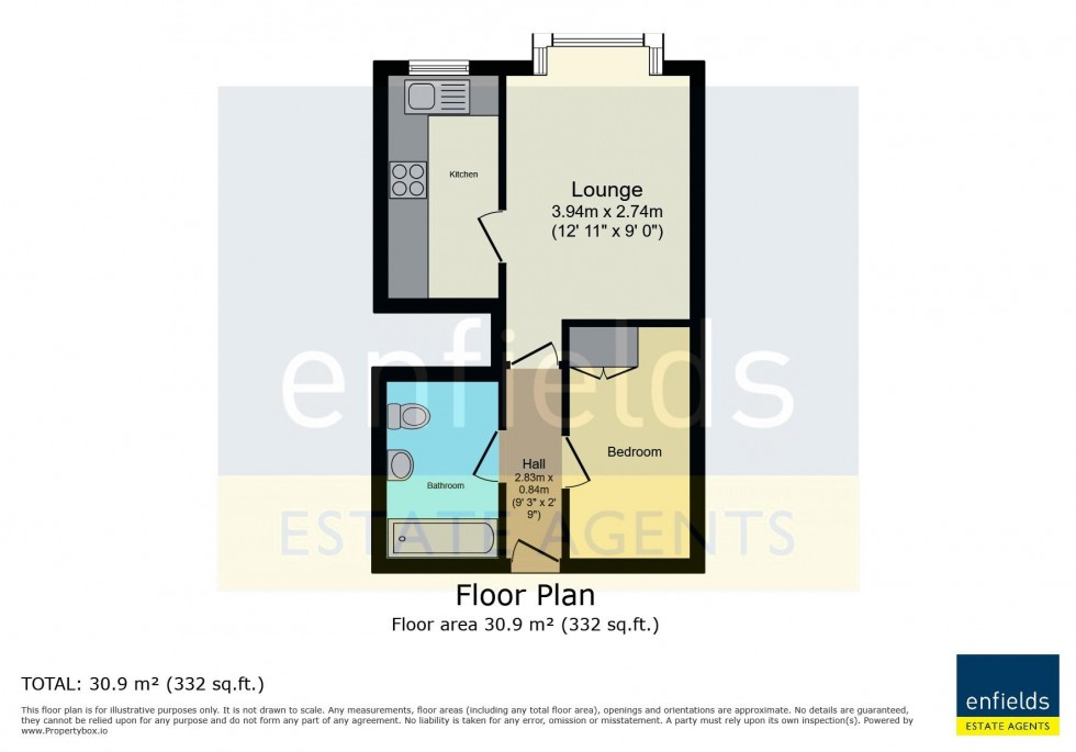 Floorplan for 13-15 Wellington Road, Bournemouth