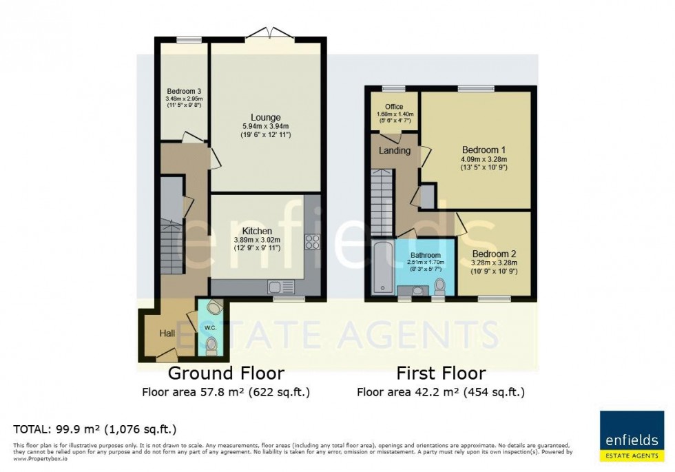 Floorplan for Riggs Gardens, Bournemouth