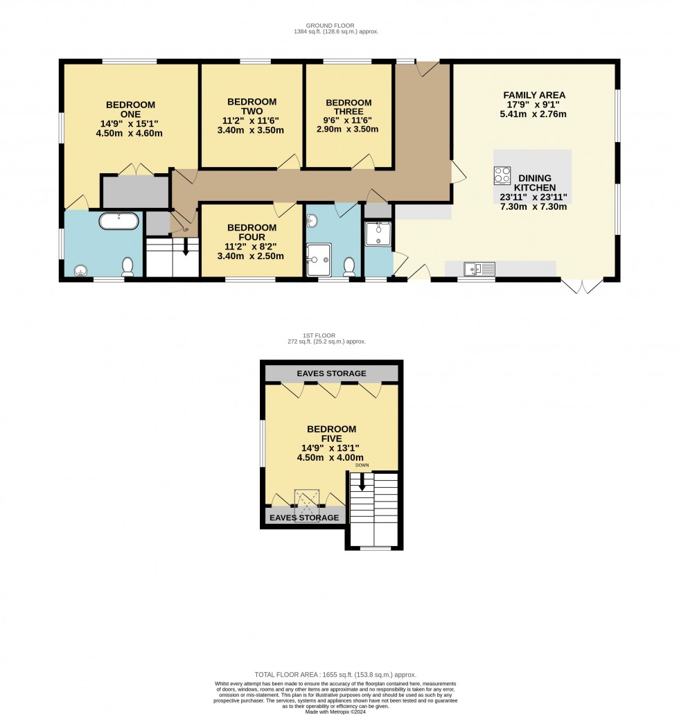 Floorplan for Church Lane, North Featherstone