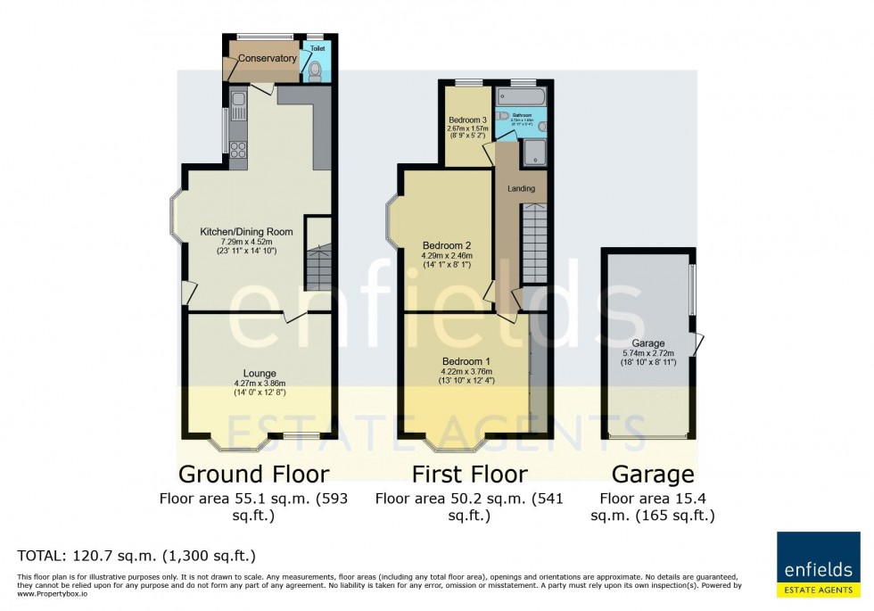 Floorplan for Acland Road, Bournemouth