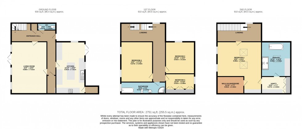 Floorplan for Carla Beck Lane, Skipton