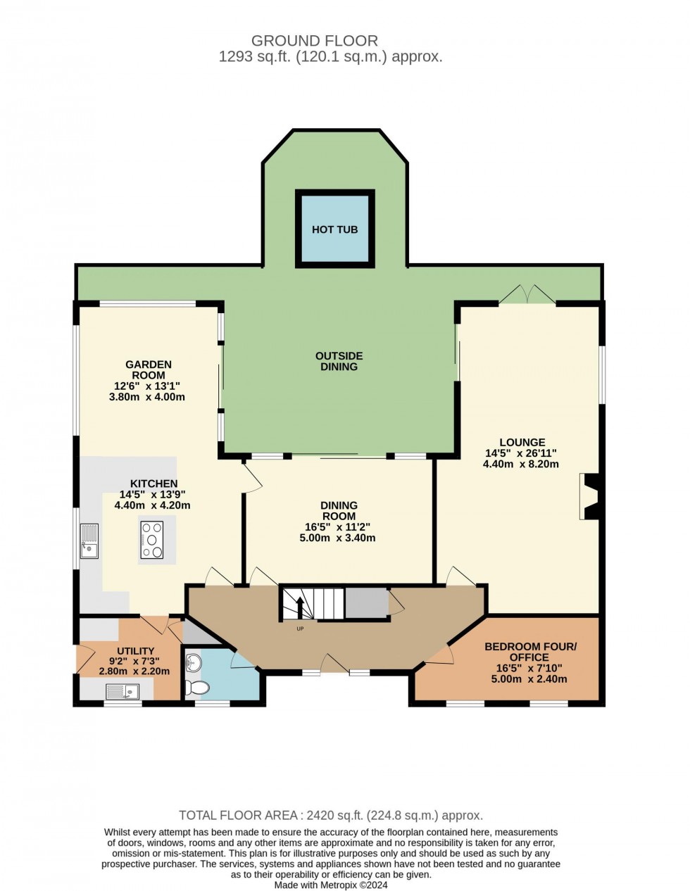 Floorplan for Holly Farm Court, Burghwallis