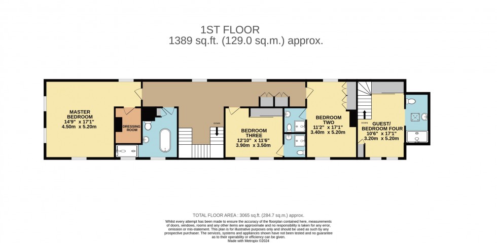 Floorplan for Badsworth Hall and Hall Farm Cottage, Main Street, Badsworth