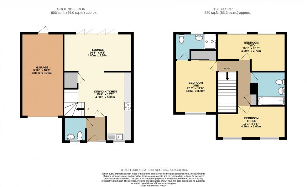 Floorplan for Garrison View, Pontefract