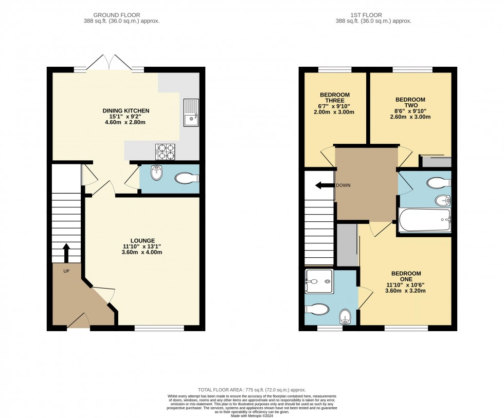 Floorplan for Silkstone Road, Featherstone