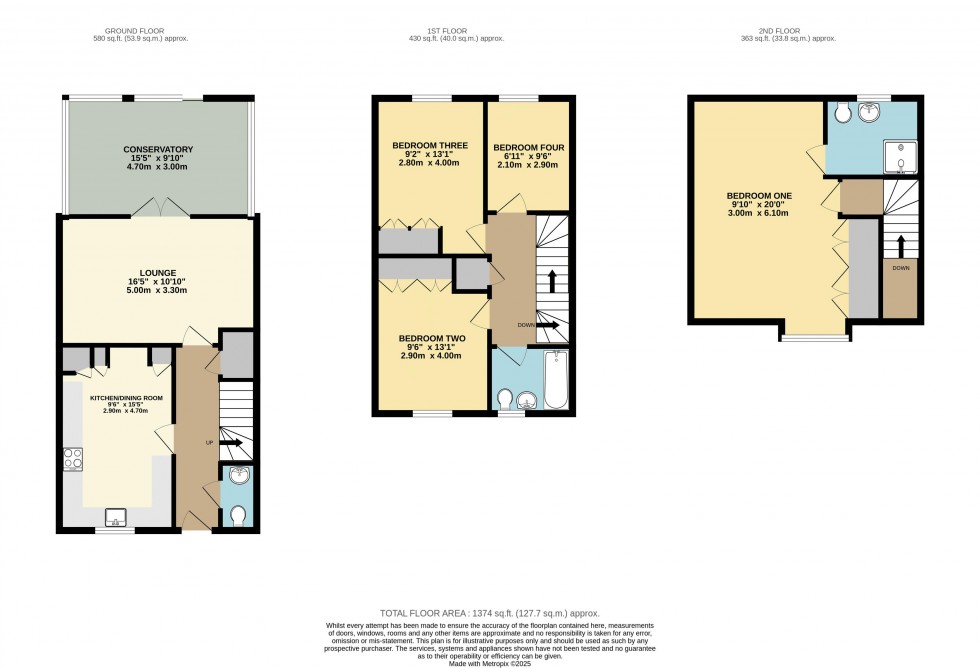 Floorplan for Girnhill Lane, Featherstone