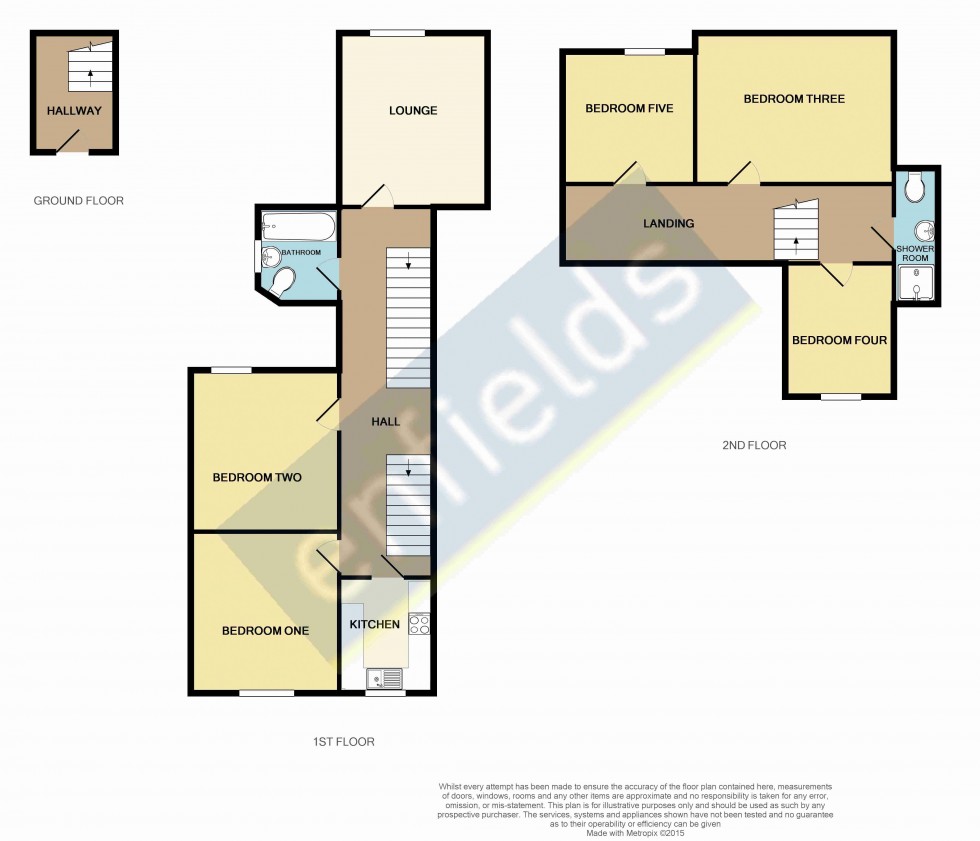 Floorplan for Springbourne, Bournemouth