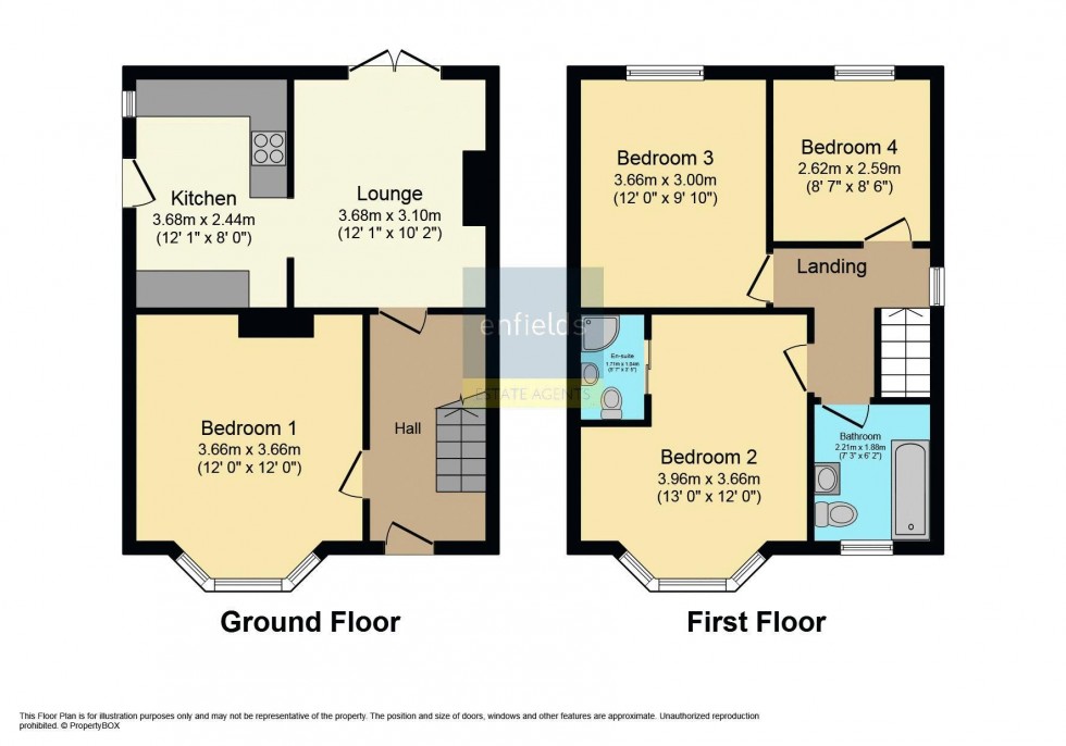 Floorplan for Bemister Road, Winton