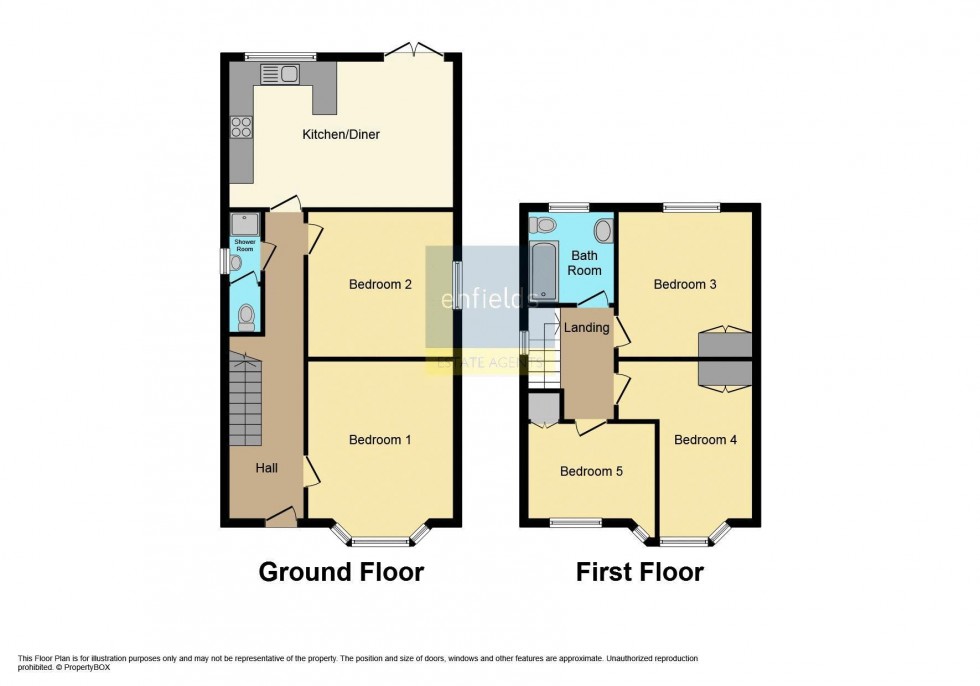 Floorplan for Withermoor Road, Bournemouth