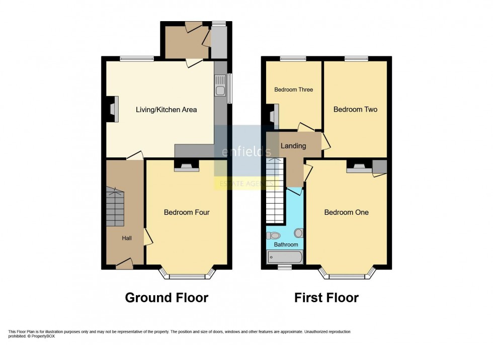 Floorplan for Pine Road, Winton