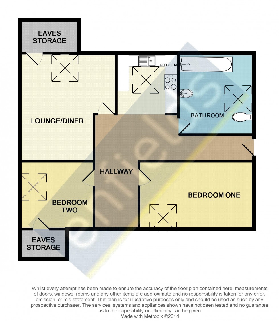 Floorplan for Richmond Park Road, Charminster