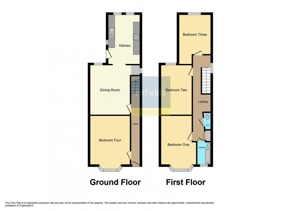 Floorplan for Strouden Road, Winton