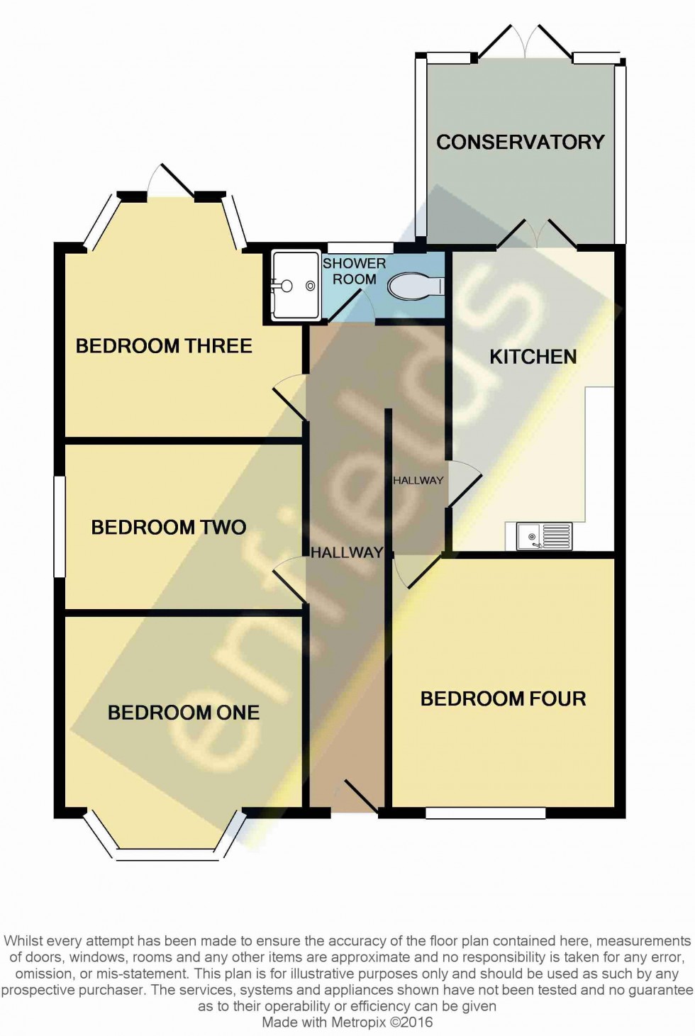 Floorplan for Talbot Road, Bournemouth