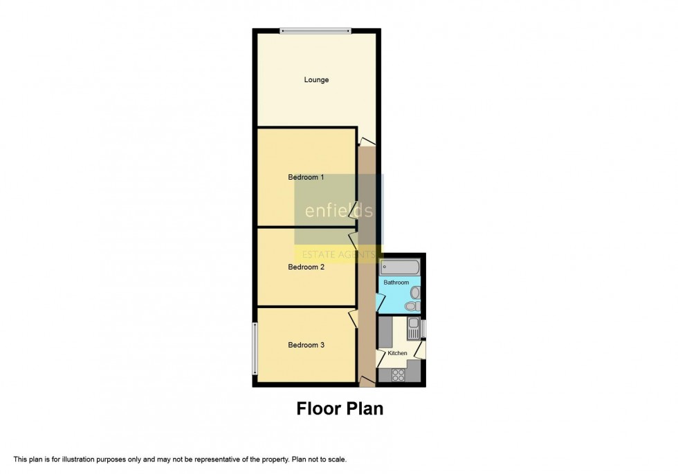 Floorplan for Derby Road, Bournemouth